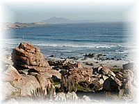 Beach of La Serena Chile